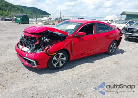 2019 Honda Civic Lx from USA, damaged, VIN 2HGFC2F61KH567603